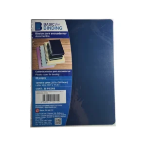 Cubierta T/C Pqt50 Arena Azul Osc Basic For Binding