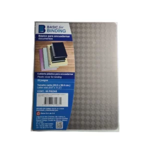 Cubierta T/C Pqt50 Rombo Humo Basic For Binding