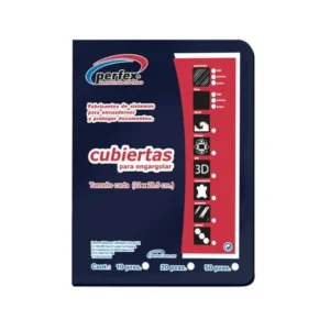 Cubierta Para Encuadernar Tama?o Carta Paquete50 Liso Premium 14 Puntos Azul Oscuro Perfex