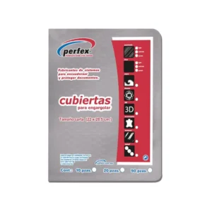 Cubierta Para Encuadernar Tama?o Carta Paquete25 Reflejo 14 Puntos Humo Perfex