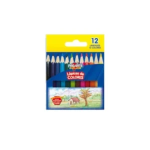 Lapiz Color Corto Paquete12 Proarte