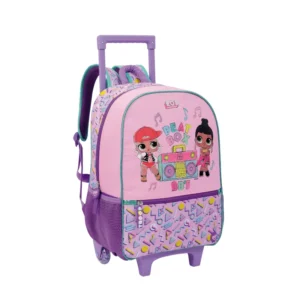 Mochila 16  Con Rodos Lol Surprise Troop