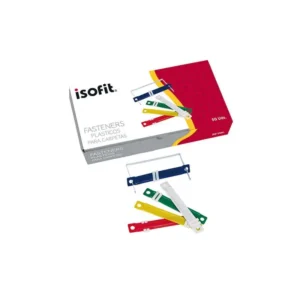 Fastener Plasticoico Isofit Colores Surtidos 50 Unidades