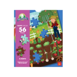 Rompecabezas El Huerto 56 Piezas Mis Pasitos