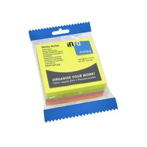Nota Adhesiva Infonote 3X3 Surtido Cubo 5654-66 320 Hjs