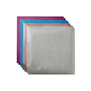 Vinil Para Planchar Escarchado Jewels 8Hojas 12X12  Cricut Rollo Maker/Explore