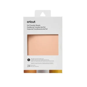 Foil 3 Colores Rosa/Oro/Plata 24 Hojas Cricut 4X6  3 Colores Maker/Explore