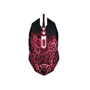 Mouse Trust Gaming Izza Usb Negro Rgb Gxt 105 Ambidiestro Dpi 800-2400