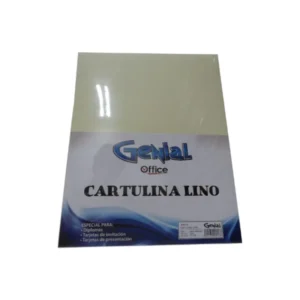 Cartulina Tama?o Carta Paquete100 Lino Marfil Venessia Acosmart