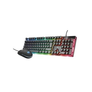 Teclado+Mouse Trust Gaming Azor Usb Negro Rgb Gxt 838 Semi-Mecanico