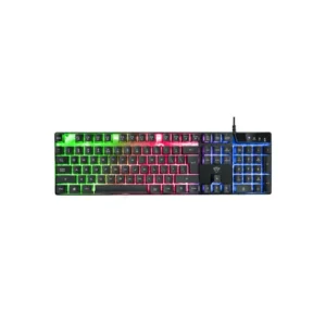 Teclado Trust Gaming Azor Usb Negro Rainbow Full Size Gxt 835 Membrana Anti-Ghosting