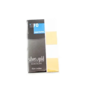 Nota Adhesiva Infonote Bandera Plata Dorad 4 Piezas