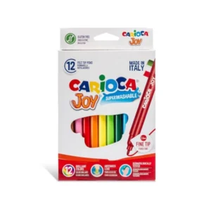 Marcador Escolar 12 Colores Carioca Joy Lavable