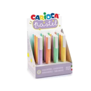 Resaltador 16Colores Carioca Pastel