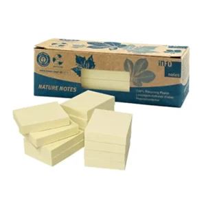 Nota Adhesiva Infonote 2X1.5 Amarillo 12 Piezas 5653-11