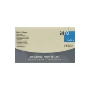 Nota Adhesiva Infonote 5X3 Amarillo Mandala 5655-01M