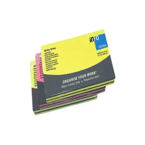 Nota Adhesiva Infonote 5X3 6 Piezas Surtido Neon 5855-21