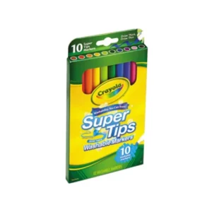 Marcador Escolar Crayola 10 Colores Lavab Pta Fina 58-8610