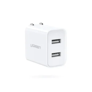 Adaptador De Corriente 2Usb-A 3.1 Blanco Cd146 Ugreen