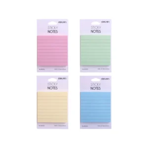 Nota Adhesiva Deli 3X3 Surtido 100 hojas