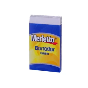 Borrador Merletto Plastico Blanco Grande 7141