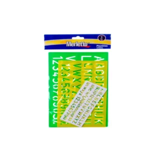 Plantilla Letra/Num Paquete3 Merletto