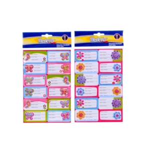 Etiquetas Materia Merletto 12 Pzs Para Ni?a