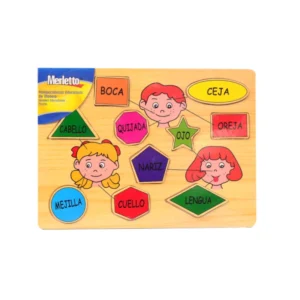 Rompecabezas Merletto Partes Del Rostro 0614