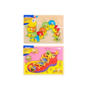 Rompecabeza Madera Gusano Merletto