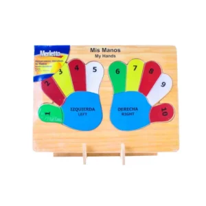 Rompecabeza Merletto Madera Manos