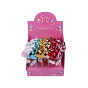 Boligrafo Con Accesorio Paquete 24 Corazon Lentejuela Merletto