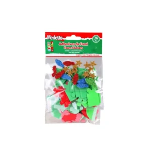 Foamy Adhesivo Navide?o 74Piezas Merletto