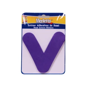 Foamy Adhesivo Letra V Surtido 1888 Merletto