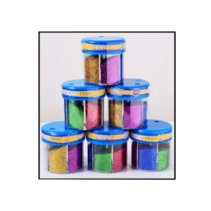 Escarcha Merletto Bote 6 colores 80Gr