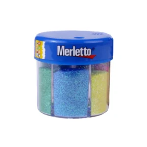 Escarcha Merletto Bote 6 colores Metalica 60G 116610