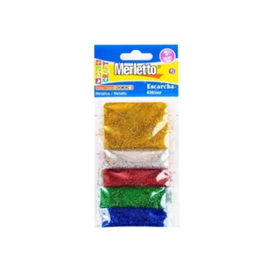 Escarcha Merletto Paquete 5 Bolsitas 7G Blister Surtido