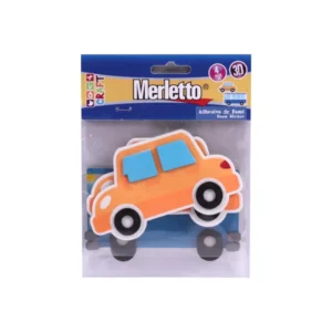Foamy Adhesivo 3D Carro 4 piezas 3503 Merletto