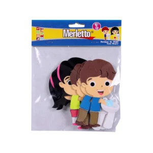 Foamy Figura Lavado De Mano Paquete6 Covid Merletto