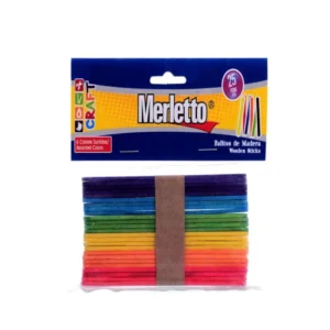 Paleta Color Paquete25 11.4x1x0.2cm Merletto