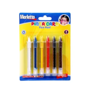 Crayon Pinta Cara Paquete 6 Merletto