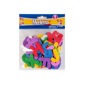 Foamy Adhesivo Letras Surtido 92722 Merletto