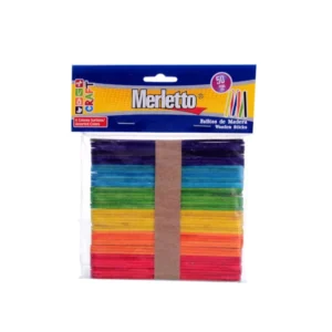 Paleta Color Paquete50 11.4x1x0.2cm Merletto