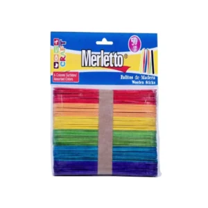 Paleta Color Jumbo Paquete50 11.4x1x0.2cm Merletto