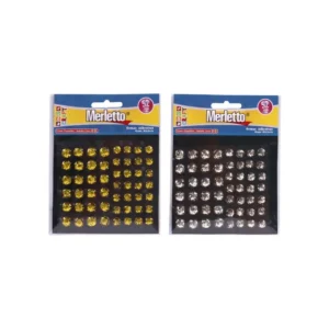 Perlas Autoadhesivas Dor/Plat Merletto Tama?os Surtido