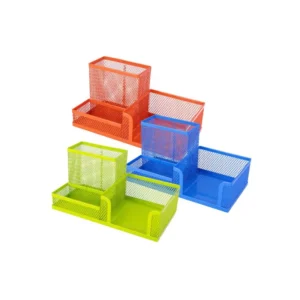 Organizador Metalico Para Escritorio Negro Deli