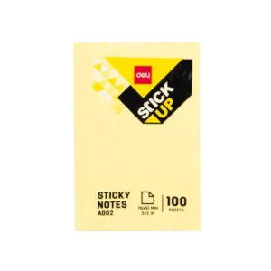 Nota Adhesiva Deli 3X2 Amarillo 100 hojas