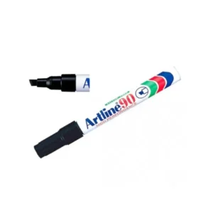 Marcador Artline Permanente Negro Ek-90