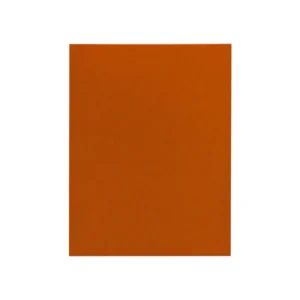 Foamy Tama?o Carta Naranja Osc Paquete10