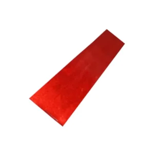 Papel Crepe Metalico Paquete10 Rojo 50cmx2m