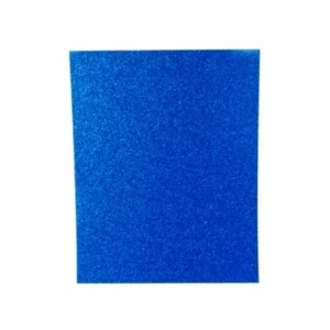 Foamy Tama?o Carta Escarchada Azul Ro Paquete10